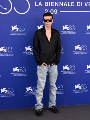 IPA88434367 - Venice International Film Festival 2026 - Day 11. Photocall for the film Dio Ride. In the photo: Francesco Ghegi  Copyright: xAlbertoxTerenghix xPoolxPhotoxEventsx08x IPA88434367