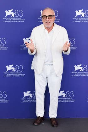 News - Dio Ride (God Laughs) Photocall - The 83rd Venice International Film Festival Silvio Orlando (watch detail) attends the Dio Ride (God Laughs) Photocall during the 83rd Venice International Film Festival at Palazzo del Casino on September 12, 2026 in Venice, Italy. Photo: Cinzia Camela. Lido di Venezia Palazzo del Casino Italy Copyright: xCinziaxCamelax xLiveMediax LPN_2667959