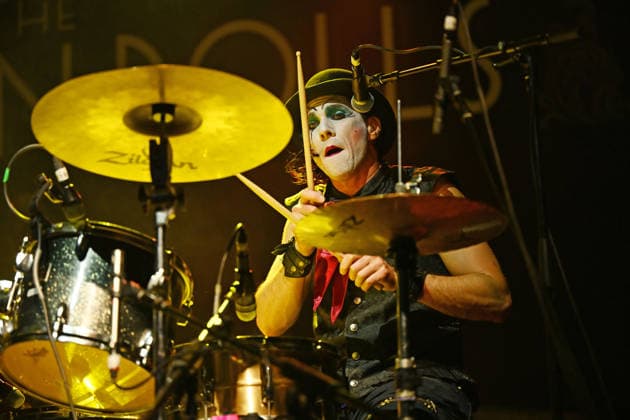 The Dresden Dolls performing at Electric Brixton in London LONDON, ENGLAND - SEPTEMBER 11: Brian Viglione of ˜The Dresden Dolls™ performing at Electric Brixton on September 11, 2026 in London, England. CAP MAR MAR Great Britain UK Copyright: xMartinxHarris CapitalxPicturesx