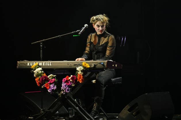 The Dresden Dolls performing at Electric Brixton in London LONDON, ENGLAND - SEPTEMBER 11: Amanda Palmer of ˜The Dresden Dolls™ performing at Electric Brixton on September 11, 2026 in London, England. CAP MAR MAR Great Britain UK Copyright: xMartinxHarris CapitalxPicturesx