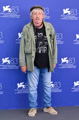 September 12, 2026, Venice, Rome, Italy: Paolo Rossi during the photocall for the film God Laughs, at the 83rd Venice Film Festival. Venice, September 12, 2026 Venice Italy  - ZUMAa289 20260912_zia_a289_099 Copyright: xMlax xAgfx