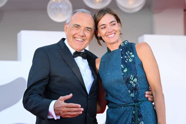 September 12, 2026, Venice, Rome, Italy: Alberto Barbera and Giulia Rosmarini during the red carpet of the Awards Ceremony, 83rd Venice Film Festival. Venice, September 12, 2026 Venice Italy  - ZUMAa289 20260912_zia_a289_227 Copyright: xMlax xAgfx