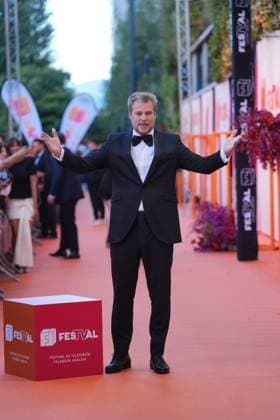 Photocall prior to the closing gala of the FesTVal in Vitoria Host Jota Abril during the photocall prior to the closing gala of the FesTVal in Vitoria, at the Europa Convention Center, on September 12, 2026, in Vitoria Gasteiz, Álava, Basque Country, Spain. FesTVal is Spain’s National Television Festival and is the first festival dedicated exclusively to television in all its formats—programs, game shows, magazine shows, and series. The 18th edition of the FesTVal Television Festival in Vitoria-Gasteiz took place from September 7 to 12, September 12, 2026. CLOSING PHOTOCALL TELEVISION FESTIVAL CELEBRITIES In VVitoria-Gasteiz, Álava, Basque Country Vitoria-Gasteiz, Álava, Basque Country Spain  Copyright: xInakixBerasalucex 7769352