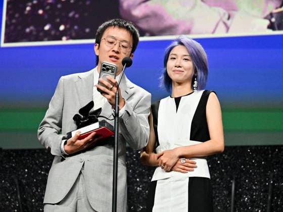 IPA88447760 - Venice, 83rd Venice International Film Festival 2026 - Night 11 - Closing Ceremony. Awards Ceremony. Pictured: Shixin Tao, Yuqi Zhang  Copyright: xManuelexMangiarottix xPoolxPhotoxEventsx08x IPA88447760