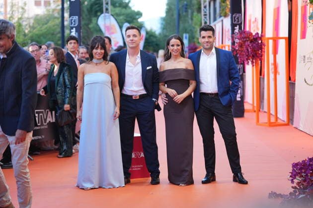 Photocall prior to the closing gala of the FesTVal in Vitoria Group photo taken during the photocall prior to the closing gala of the FesTVal in Vitoria, at the Europa Convention Center, on September 12, 2026, in Vitoria-Gasteiz, Álava, Basque Country, Spain. FesTVal is Spain’s National Television Festival and is the first festival dedicated exclusively to television in all its formats—programs, game shows, magazine shows, and series. The 18th edition of the FesTVal Television Festival in Vitoria-Gasteiz took place from September 7 to 12. SEPTEMBER 12, 2026 CLOSING PHOTOCALL TELEVISION FESTIVAL TV CELEBRITIES In VVitoria-Gasteiz, Álava, Basque Country Vitoria-Gasteiz, Álava, Basque Country Spain  Copyright: xInakixBerasalucex 7769395