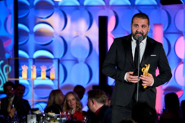 2026 German Acting Award Winner Sahin Eryilmaz Stage Show: 15 Years of the German Acting Award and 20 Years of the BFFS, Pullman Berlin Schweizerhof, Date: September 11, 2026 Copyright: xEventpressx