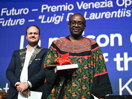 IPA88450523 - Venice, 83rd Venice International Film Festival 2026 - Night 11 - Closing Ceremony. Pictured: Kouemo Auguste Bernard  Copyright: xManuelexMangiarottix xPoolxPhotoxEventsx08x IPA88450523