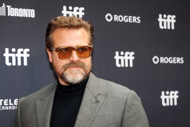September 12, 2026, Toronto, On, Canada: Actor David Harbour is photographed on the red carpet for the film Evil Genius during the Toronto International Film Festival in Toronto, on Saturday, Sept. 12, 2026. Toronto Canada  - ZUMAc35_ 20260912_zaf_c35_010 Copyright: xKeitoxNewmanx