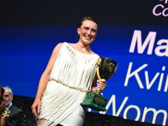 IPA88450769 - Venice, 83rd Venice International Film Festival 2026 - Night 11 - Closing Ceremony. Pictured: Mathilde Arcel  Copyright: xManuelexMangiarottix xPoolxPhotoxEventsx08x IPA88450769