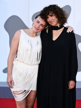 IPA88447495 - Venice, 83rd Venice International Film Festival 2026 - Night 11 - Closing Ceremony Red Carpet. Pictured: Mathilde Arcel, May El-Toukhy  Copyright: xAlbertoxTerenghi PoolxPhotoxEvenx xPoolxPhotoxEventsx08x IPA88447495