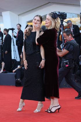 Venice 2026 Closing Ceremony NB Rebecca Elkaim and Valérie Donzelli attending the Closing Ceremony Red carpet as part of the 83th Venice International Film Festival at the Lido in Venice, Italy on September 12, 2026. Photo by Nasser Berzane ABACAPRESS.COM Venice Italy  Copyright: xBerzanexNasser ABACAx