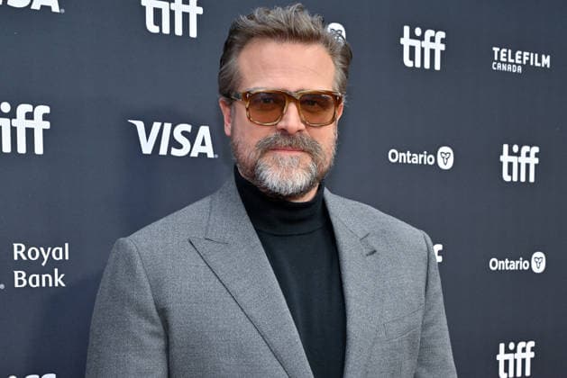 TIFF Toronto Screening Evil Genius David Harbour attending the screening of the movie Evil Genius ahead of Toronto International Film Festival (TIFF) in Toronto, Canada on September 12, 2026. Photo by Julien Reynaud APS-Medias ABACAPRESS.COM Toronto Canada  Copyright: xReynaudxJulien APS-Medias ABACAx