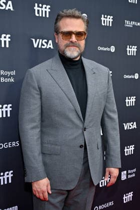 TIFF Toronto Screening Evil Genius David Harbour attending the screening of the movie Evil Genius ahead of Toronto International Film Festival (TIFF) in Toronto, Canada on September 12, 2026. Photo by Julien Reynaud APS-Medias ABACAPRESS.COM Toronto Canada  Copyright: xReynaudxJulien APS-Medias ABACAx