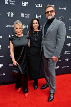 TIFF Toronto Screening Evil Genius Patricia Arquette, Courteney Cox, David Harbour attending the screening of the movie Evil Genius ahead of Toronto International Film Festival (TIFF) in Toronto, Canada on September 12, 2026. Photo by Julien Reynaud APS-Medias ABACAPRESS.COM Toronto Canada  Copyright: xReynaudxJulien APS-Medias ABACAx