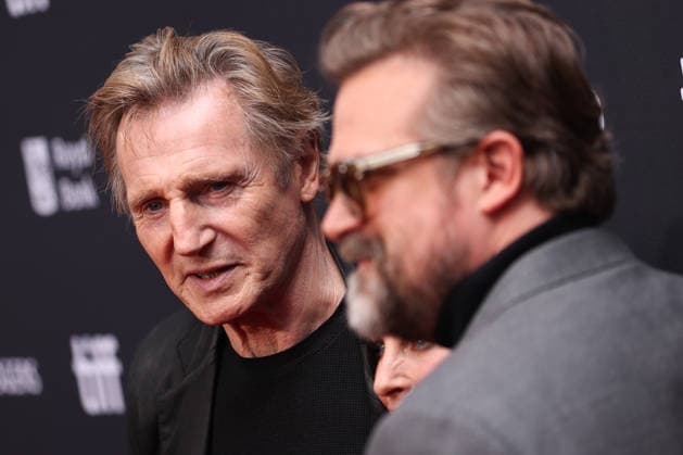 2026 Toronto International Film Festival - Evil Genius TORONTO, CANADA - SEPTEMBER 12 : Liam Neeson attends the premiere of Evil Genius during the 2026 Toronto International Film Festival at Roy Thomson Hall in Toronto, Ontario, Canada on September 12, 2026. Mert Alper Dervis Anadolu Ontario Canada. Editorial use only. Please get in touch for any other usage.  Copyright: x2026xAnadoluxMertxAlperxDervisx