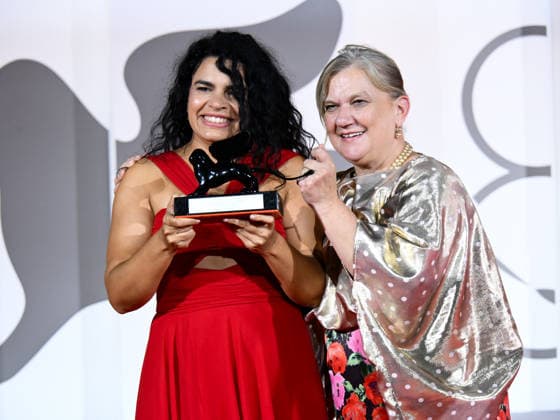 IPA88453266 - Venice, 83rd Venice International Film Festival 2026 - Night 11 - Red Carpet: The Winners. Pictured: Alina Serban, Ada Solomon  Copyright: xAlbertoxTerenghi PoolxPhotoxEvenx xPoolxPhotoxEventsx08x IPA88453266
