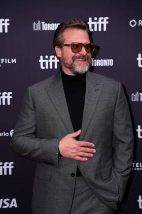 2026 Toronto International Film Festival - Evil Genius TORONTO, CANADA - SEPTEMBER 12 : David Harbour attends the premiere of Evil Genius during the 2026 Toronto International Film Festival at Roy Thomson Hall in Toronto, Ontario, Canada on September 12, 2026. Mert Alper Dervis Anadolu Ontario Canada. Editorial use only. Please get in touch for any other usage.  Copyright: x2026xAnadoluxMertxAlperxDervisx