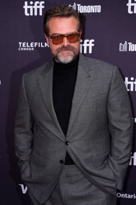 2026 Toronto International Film Festival - Evil Genius TORONTO, CANADA - SEPTEMBER 12 : David Harbour attends the premiere of Evil Genius during the 2026 Toronto International Film Festival at Roy Thomson Hall in Toronto, Ontario, Canada on September 12, 2026. Mert Alper Dervis Anadolu Ontario Canada. Editorial use only. Please get in touch for any other usage.  Copyright: x2026xAnadoluxMertxAlperxDervisx