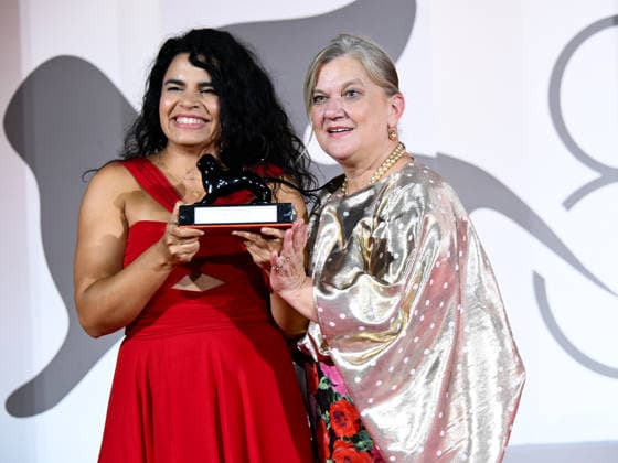 IPA88453271 - Venice, 83rd Venice International Film Festival 2026 - Night 11 - Red Carpet: The Winners. Pictured: Alina Serban, Ada Solomon  Copyright: xAlbertoxTerenghi PoolxPhotoxEvenx xPoolxPhotoxEventsx08x IPA88453271
