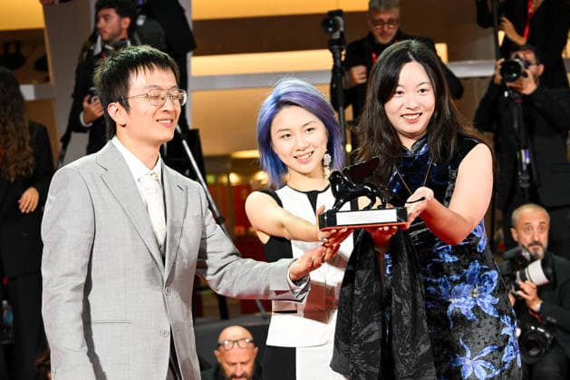 IPA88453404 - Venice, 83rd Venice International Film Festival 2026 - Night 11 - Closing Ceremony. Pictured: Shixin Tao, Yuqi Zhang  Copyright: xManuelexMangiarottix xPoolxPhotoxEventsx08x IPA88453404