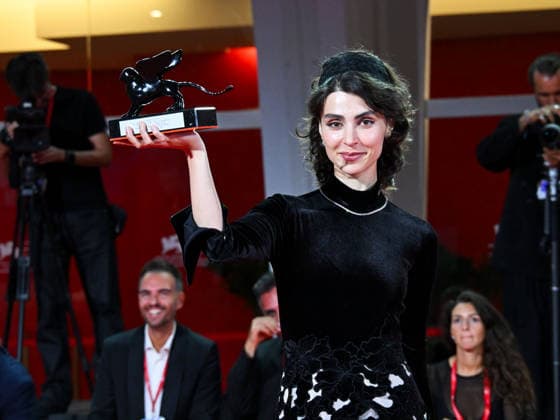 IPA88453429 - Venice, 83rd Venice International Film Festival 2026 - Night 11 - Closing Ceremony. Pictured: Laleh Marzban  Copyright: xManuelexMangiarottix xPoolxPhotoxEventsx08x IPA88453429