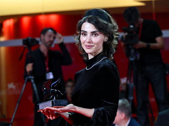 IPA88453431 - Venice, 83rd Venice International Film Festival 2026 - Night 11 - Closing Ceremony. Pictured: Laleh Marzban  Copyright: xManuelexMangiarottix xPoolxPhotoxEventsx08x IPA88453431