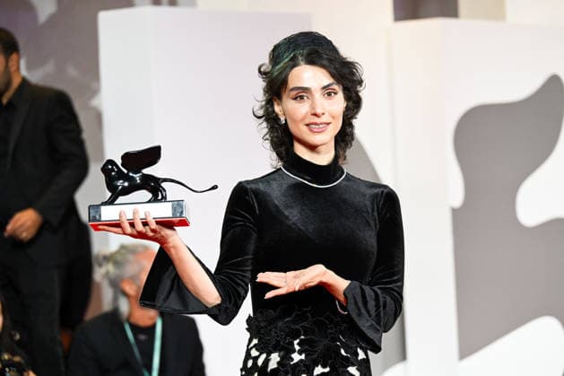 IPA88453436 - Venice, 83rd Venice International Film Festival 2026 - Night 11 - Closing Ceremony. Pictured: Laleh Marzban  Copyright: xManuelexMangiarottix xPoolxPhotoxEventsx08x IPA88453436