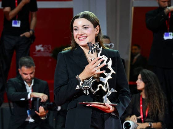 IPA88453440 - Venice, 83rd Venice International Film Festival 2026 - Night 11 - Closing Ceremony. Pictured: Malou Khebizi  Copyright: xManuelexMangiarottix xPoolxPhotoxEventsx08x IPA88453440