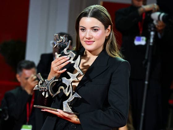 IPA88453450 - Venice, 83rd Venice International Film Festival 2026 - Night 11 - Closing Ceremony. Pictured: Malou Khebizi  Copyright: xManuelexMangiarottix xPoolxPhotoxEventsx08x IPA88453450