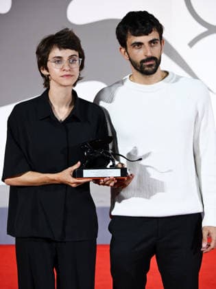 IPA88453474 - Venice, 83rd Venice International Film Festival 2026 - Night 11 - Red Carpet: Winners. Pictured: Yuval Abraham and Rachel Szor  Copyright: xAlbertoxTerenghi PoolxPhotoxEvenx xPoolxPhotoxEventsx08x IPA88453474