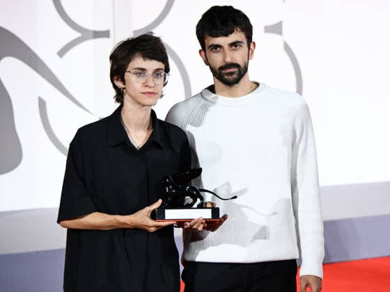 IPA88453478 - Venice, 83rd Venice International Film Festival 2026 - Night 11 - Red Carpet: Winners. Pictured: Yuval Abraham and Rachel Szor  Copyright: xAlbertoxTerenghi PoolxPhotoxEvenx xPoolxPhotoxEventsx08x IPA88453478