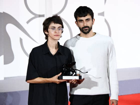 IPA88453480 - Venice, 83rd Venice International Film Festival 2026 - Night 11 - Red Carpet: Winners. Pictured: Yuval Abraham and Rachel Szor  Copyright: xAlbertoxTerenghi PoolxPhotoxEvenx xPoolxPhotoxEventsx08x IPA88453480