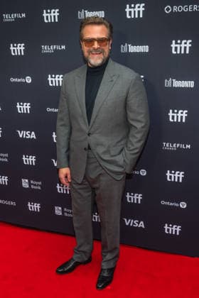 Celebrities attend the 51st Toronto International Film Festival Evil Genius premiere Featuring: David Harbour Where: Toronto, Ontario, Canada When: 12 Sep 2026 Credit: Captive Camera Cover Images EDITORIAL USE ONLY. NOT FOR USE BY NEWSPAPERS BASED IN THE UK. Copyright: xx coverimg56012889
