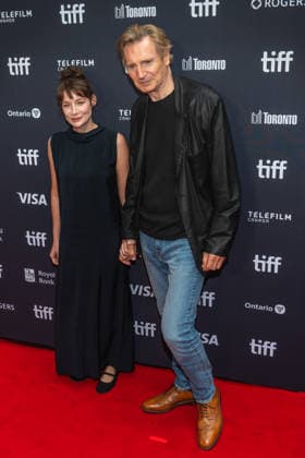 Celebrities attend the 51st Toronto International Film Festival Evil Genius premiere Featuring: Stella Stocker, Liam Neeson Where: Toronto, Ontario, Canada When: 12 Sep 2026 Credit: Captive Camera Cover Images EDITORIAL USE ONLY. NOT FOR USE BY NEWSPAPERS BASED IN THE UK. Copyright: xx coverimg56012909