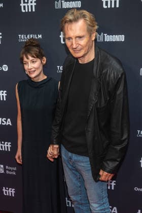 Celebrities attend the 51st Toronto International Film Festival Evil Genius premiere Featuring: Stella Stocker, Liam Neeson Where: Toronto, Ontario, Canada When: 12 Sep 2026 Credit: Captive Camera Cover Images EDITORIAL USE ONLY. NOT FOR USE BY NEWSPAPERS BASED IN THE UK. Copyright: xx coverimg56012910