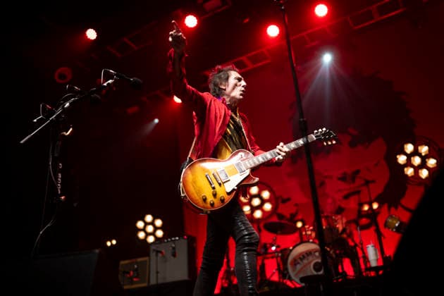Ronnie Wood Performs in Barcelona: Musician Ronnie Wood during a performance at Sala Razzmatazz on September 12, 2026, in Barcelona, Catalonia, Spain. The Rolling Stones guitarist Ronnie Wood is performing this concert as part of his European tour, in which he has put a special spin on his repertoire outside of The Rolling Stones SEPTEMBER 12, 2026 GUITARIST MUSICIAN MUSIC ROLLING STONES EUROPEAN TOUR CONCERT CATALONIA ENTERTAINMENT CULTURE Lorena Sopê Barcelona, Catalonia Barcelona, Catalonia, Spain  Copyright: xLorenaxSopÃªnax 7769656