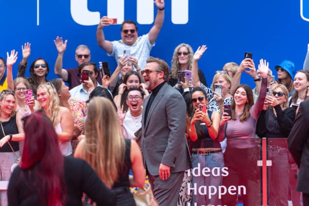 Celebrities attend the 51st Toronto International Film Festival Evil Genius premiere Featuring: David Harbour Where: Toronto, Ontario, Canada When: 12 Sep 2026 Credit: Captive Camera Cover Images EDITORIAL USE ONLY. NOT FOR USE BY NEWSPAPERS BASED IN THE UK. Copyright: xx coverimg56012857