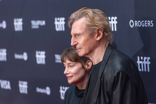 Celebrities attend the 51st Toronto International Film Festival Evil Genius premiere Featuring: Stella Stocker, Liam Neeson Where: Toronto, Ontario, Canada When: 12 Sep 2026 Credit: Captive Camera Cover Images EDITORIAL USE ONLY. NOT FOR USE BY NEWSPAPERS BASED IN THE UK. Copyright: xx coverimg56012866