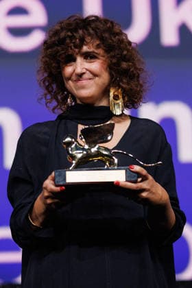 Closing Ceremony - The 83rd Venice International Film Festival VENICE, ITALY - SEPTEMBER 12: May el-Toukhy receives the Golden Lion for Best Film Award for Woman Unknown during the 2026 Closing Ceremony for the 83rd Venice International Film Festival at Sala Grande on September 12, 2026 in Venice, Italy. Primo Barol Anadolu Venice Italy. Editorial use only. Please get in touch for any other usage.  Copyright: x2026xAnadoluxPrimoxBarolx