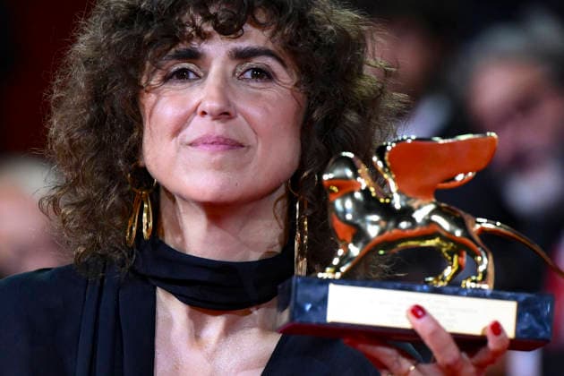 September 12, 2026, Venice, ITALY: Danish director May el-Toukhy holds the Golden Lion award for his movie Kvinde Ukendt (Woman Unknown) during the closing ceremony of the 83rd annual Venice International Film Festival, in Venice, Italy, 12 September 2026. The 83rd edition of the festival runs from 02 to 12 September 2026. ANSA ETTORE FERRARI Venice ITALY  - ZUMAa110 20260912_zaf_a110_040 Copyright: xEttorexFerrarix