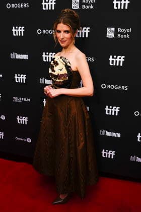 September 12, 2026, Toronto, On, CANADA: Anna Kendrick arrives on the red carpet to promote the film Babies at the Toronto International Film Festival, in Toronto, Saturday, Sept. 12, 2026. Toronto CANADA  - ZUMAc35_ 20260912_zaf_c35_112 Copyright: xChrisxYoungx