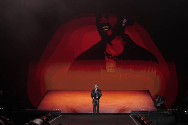 RIO DE JANEIRO, RJ - 12.09.2026: ROCK IN RIO 2026 - J Balvin performed on the Palco Mundo stage, this Saturday (12), at Rock in Rio 2026. x3015146x  CarlosxEliasxJunior