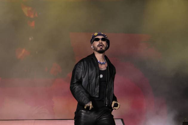 RIO DE JANEIRO, RJ - 12.09.2026: ROCK IN RIO 2026 - J Balvin performed on the Palco Mundo stage, this Saturday (12), at Rock in Rio 2026. x3015154x  CarlosxEliasxJunior