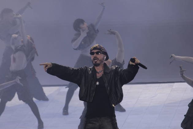 RIO DE JANEIRO, RJ - 12.09.2026: ROCK IN RIO 2026 - J Balvin performed on the Palco Mundo stage, this Saturday (12), at Rock in Rio 2026. x3015164x  CarlosxEliasxJunior