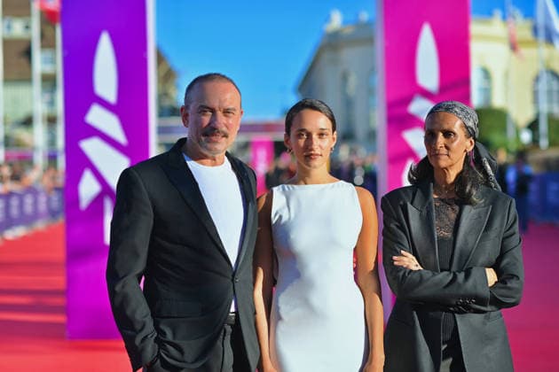 Deauville Closing Red Carpet FC Vincent Perez, Tess Perez and Karine Perez-Silla attends the Closing Red Carpet at the 52nd Deauville American Film Festival on September 12, 2026 in Deauville, France. Photo by Franck Castel ABACAPRESS.COM Deauville  Copyright: xCastelxFranck ABACAx