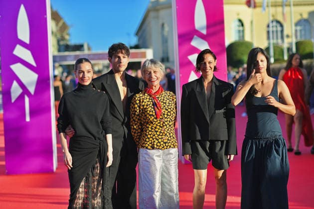 Deauville Closing Red Carpet FC Manon Clavel, Sayyid El Alami, Lio, Marion Barbeau and Noée Abita attends the Closing Red Carpet at the 52nd Deauville American Film Festival on September 12, 2026 in Deauville, France. Photo by Franck Castel ABACAPRESS.COM Deauville  Copyright: xCastelxFranck ABACAx