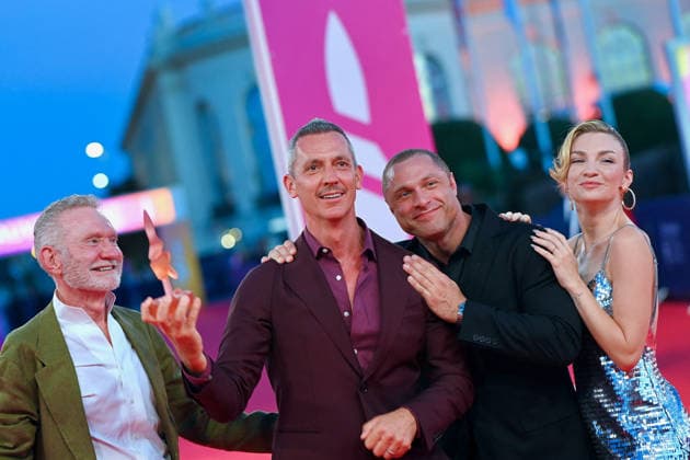 Deauville Closing Red Carpet FC Sam McConnell, Brock Yurich and Paloma Garcia-Lee, winners of the Prix Canal , attend the Closing Ceremony at the 52nd Deauville American Film Festival on September 12, 2026 in Deauville, France attends the Closing Red Carpet at the 52nd Deauville American Film Festival on September 12, 2026 in Deauville, France. Photo by Franck Castel ABACAPRESS.COM Deauville  Copyright: xCastelxFranck ABACAx
