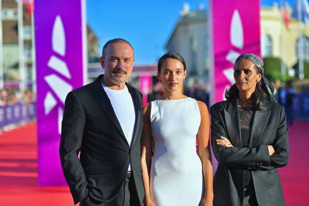 Deauville Closing Red Carpet FC Vincent Perez, Tess Perez and Karine Perez-Silla attends the Closing Red Carpet at the 52nd Deauville American Film Festival on September 12, 2026 in Deauville, France. Photo by Franck Castel ABACAPRESS.COM Deauville  Copyright: xCastelxFranck ABACAx