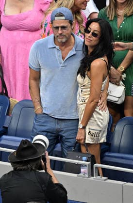 NEW YORK, NY- SEPTEMBER 12: Brad Pitt and Ines de Ramon seen at the 2026 U.S. Open Tennis Women™s Final between Elena Rybakina and Aryna Sabalenka with Rybakina securing her second major title on September 12, 2026 in Queens, New York City. Copyright: xmpi04x