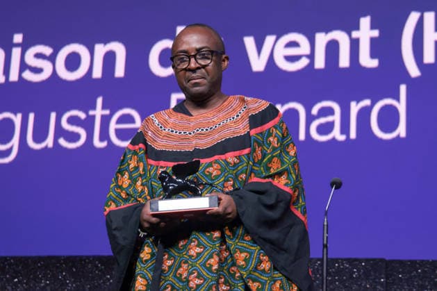 2026 Closing Ceremony - The 83rd Venice International Film Festival Auguste Bernard Kouemo Yanghu receives the Lion of the Future Luigi De Laurentiis Venice Award for a Debut Film for La Maison du Vent (House of the wind) during the 2026 Closing Ceremony for the 83rd Venice International Film Festival at Sala Grande on September 12, 2026 in Venice, Italy.  Copyright: xKazukoxWakayamax